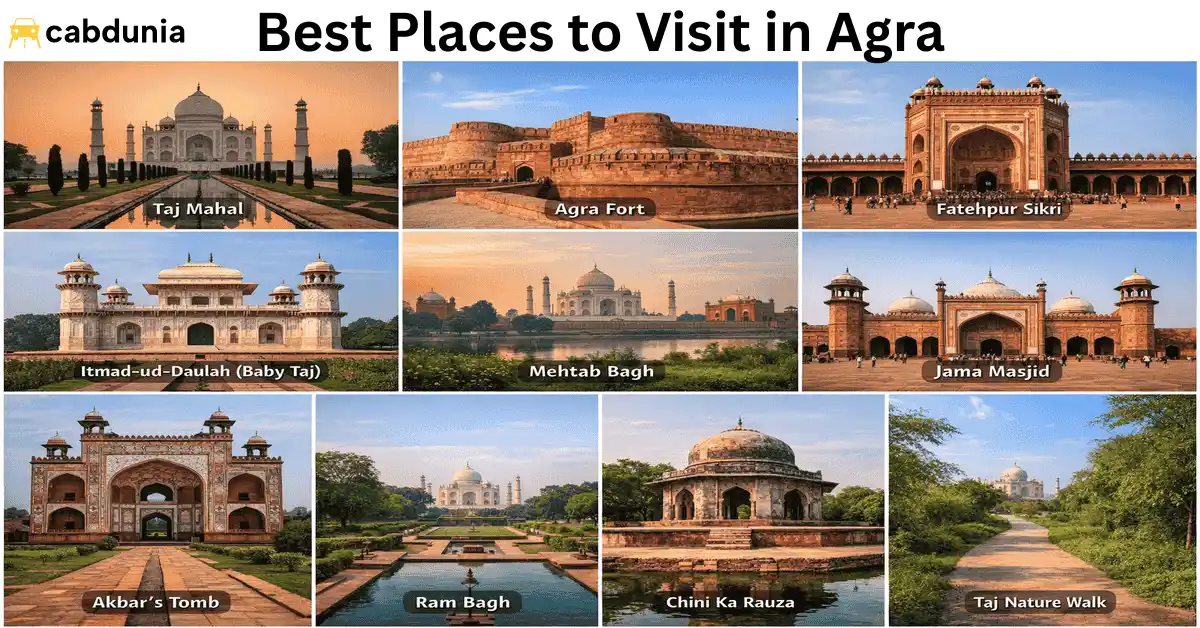 best places to visit in Agra