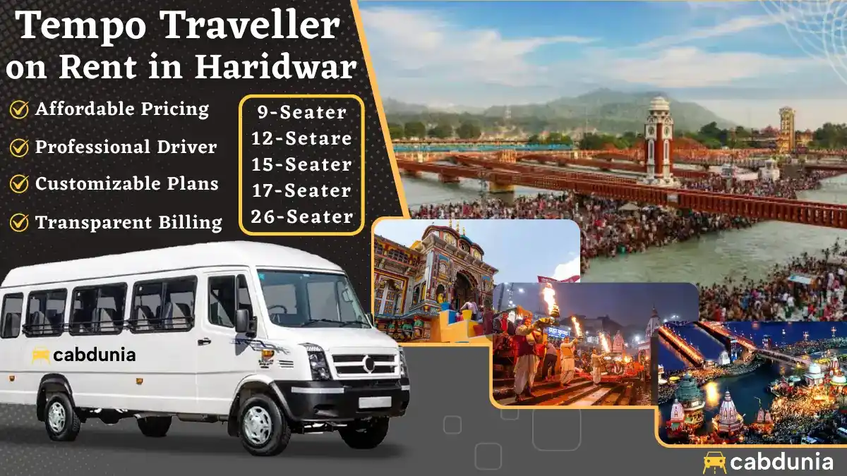 Tempo Traveller on Rent in Haridwar