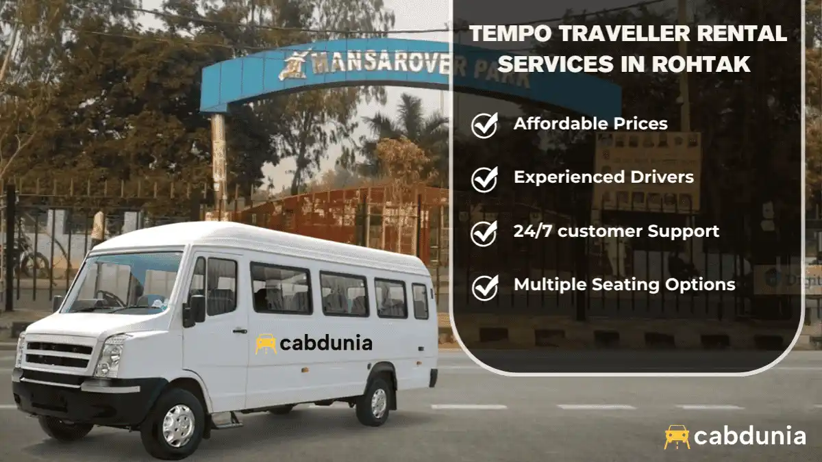 Tempo Traveller Rental Services in Rohtak