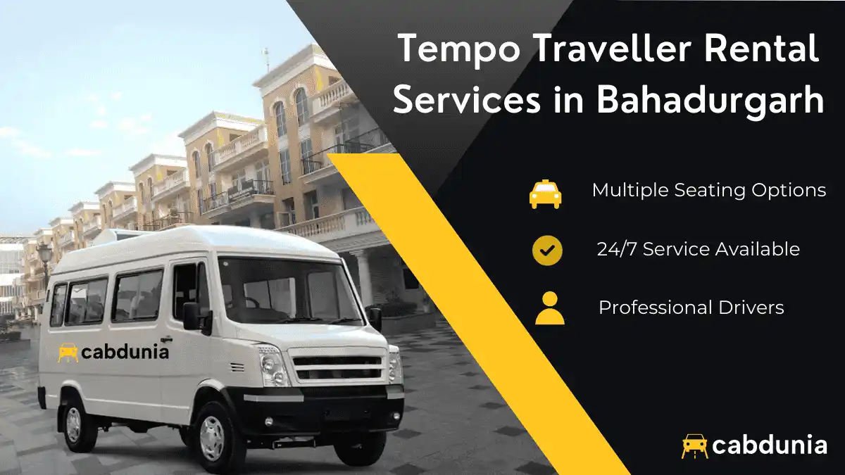 Tempo Traveller Rental Services in Bahadurgarh