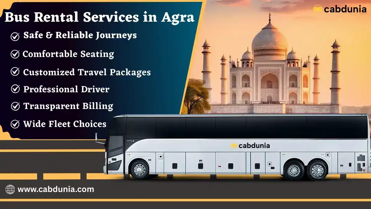 Bus Rental  in Agra