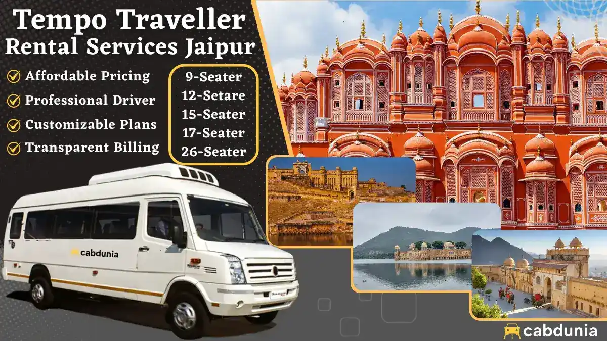 rent a Tempo Traveller in Jaipur