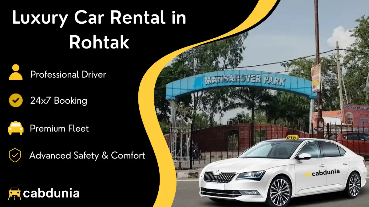 Luxury Car Rental Service in Rohtak