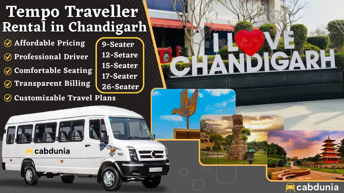 Tempo Travellers On Rent in Chandigarh