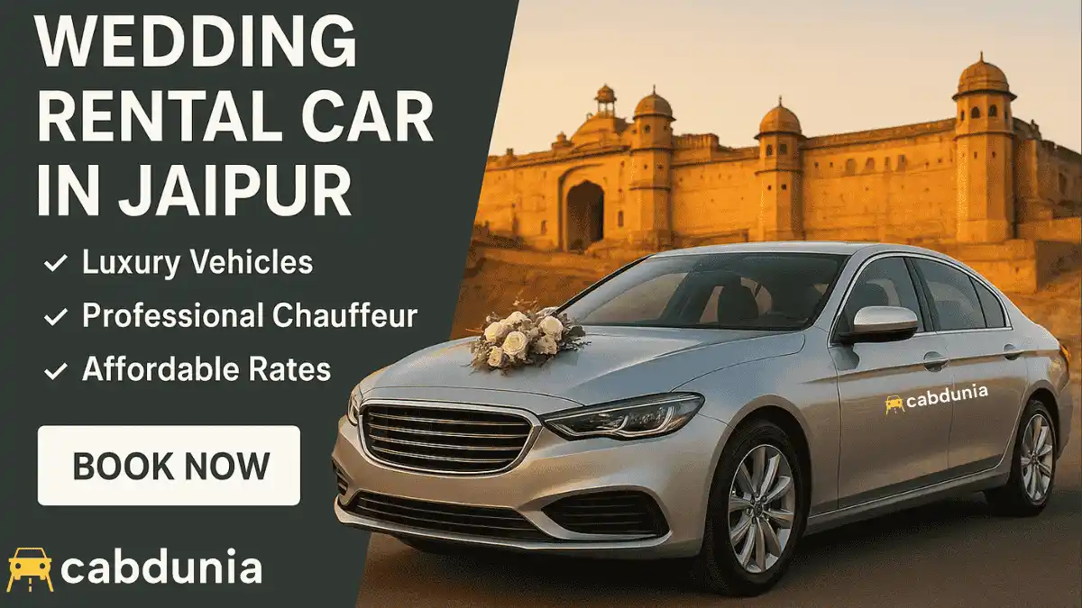 wedding car rental in Jaipur