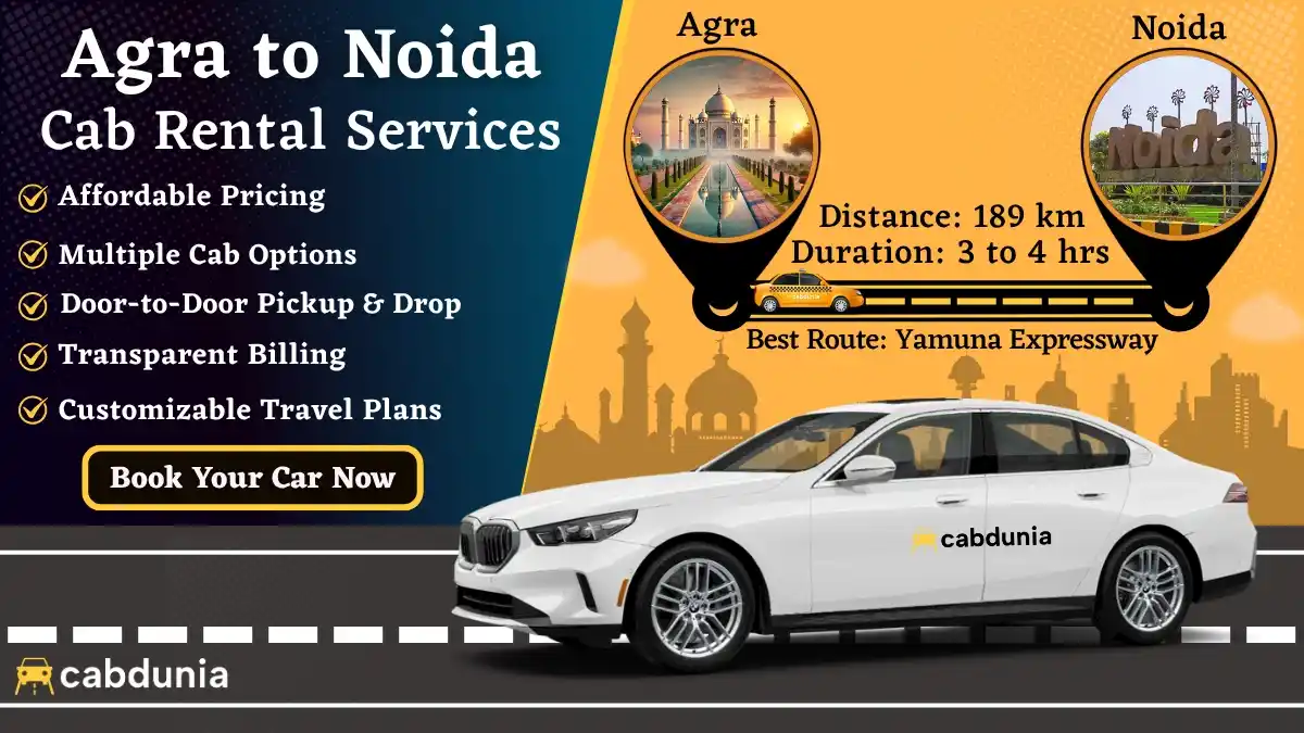 Agra to Noida Cab Services