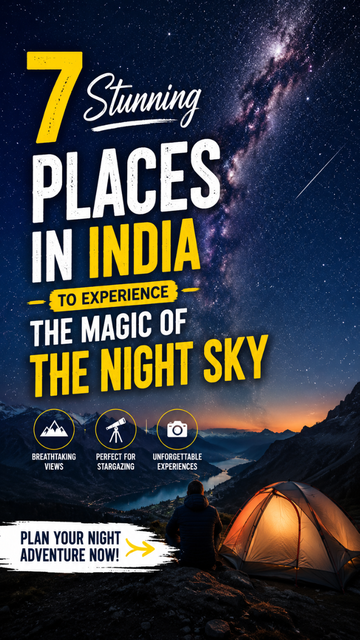 Camping Under Stars