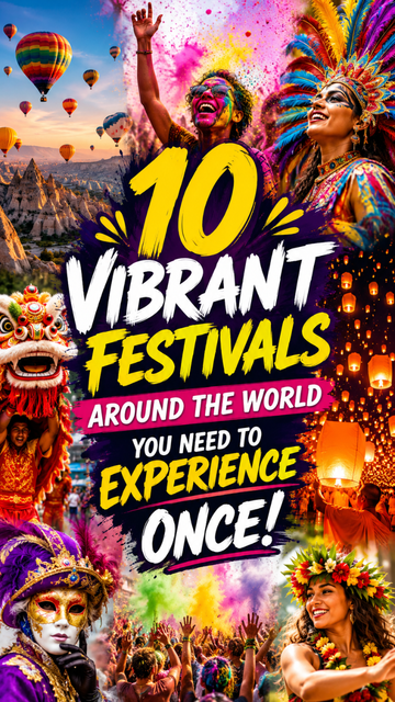 10 Spectacular Festivals Around the World