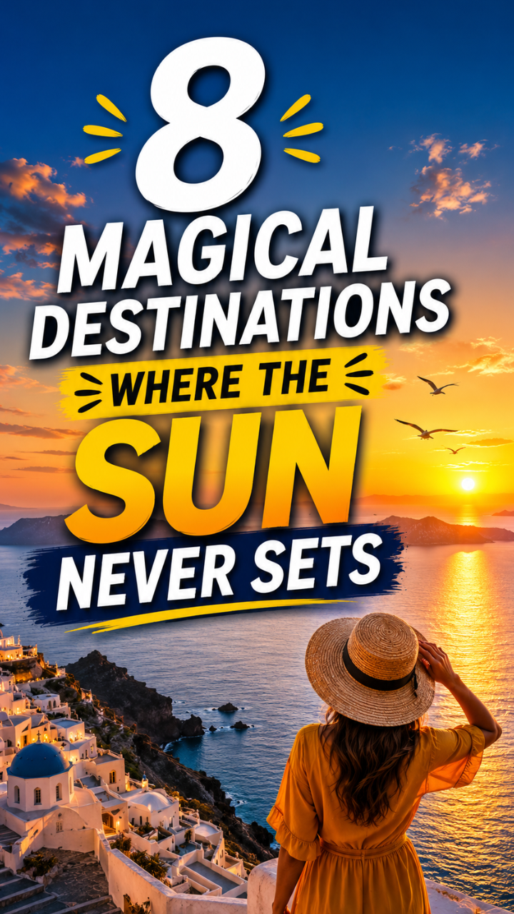 8 Incredible Places Where You Can See the Midnight Sun