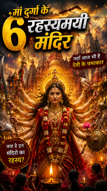 मां दुर्गा के 6 चमत्कारी मंदिर